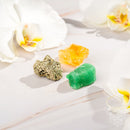 The Abundance Trio, green aventurine, pyrite, citrine 💚 CI622