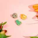 The Abundance Trio, green aventurine, pyrite, citrine 💚 CI622
