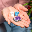 The Anti-Anxiety Trio, Amethyst, Apatite, Howlite CI623 💜