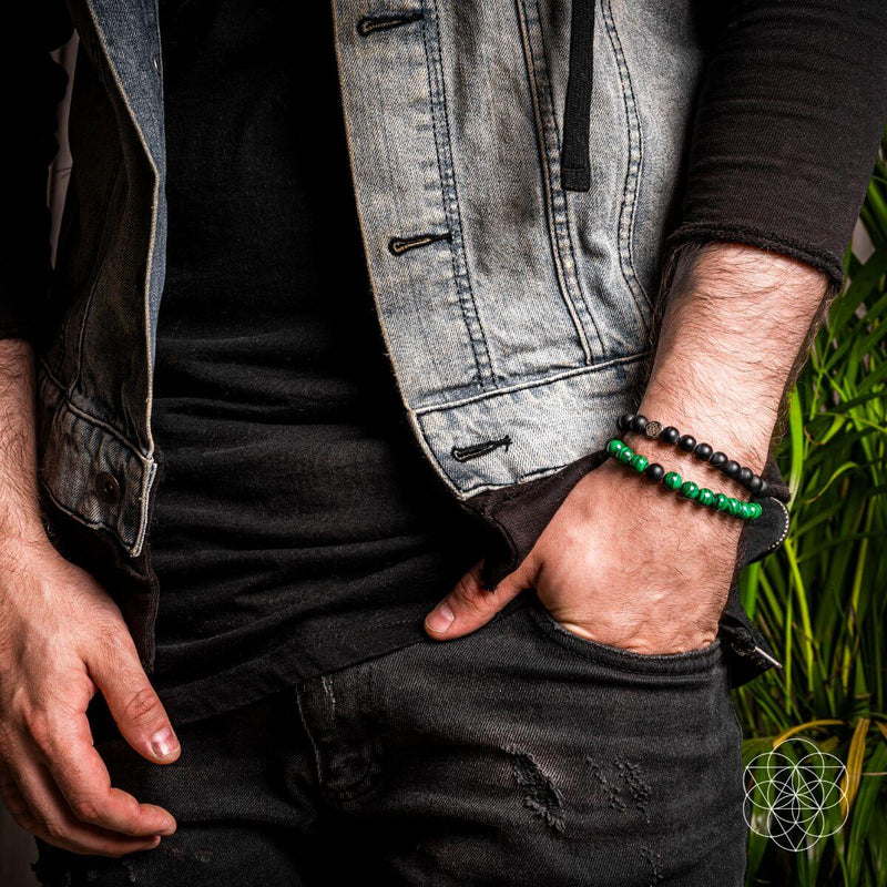 The Anxiety Double Bracelet Set, Unisex 💚➺💚 CI