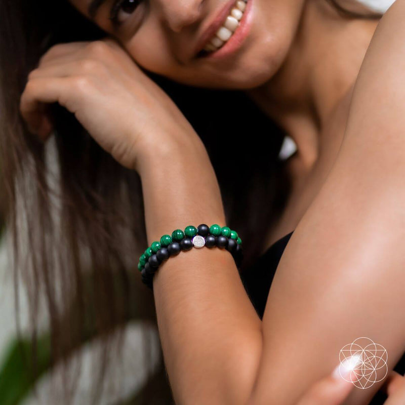 The Anxiety Double Bracelet Set, Unisex 💚➺💚 CI