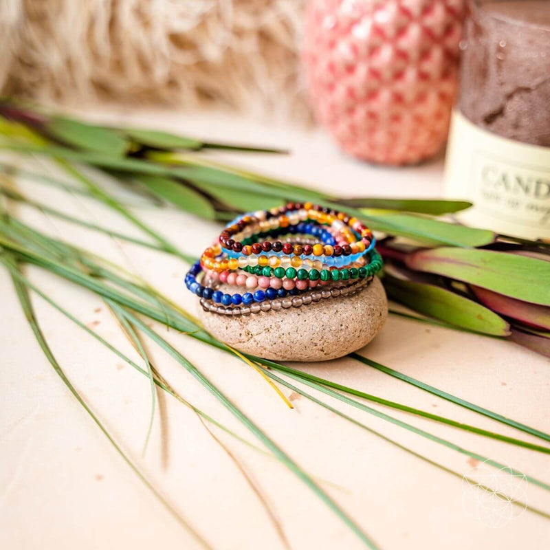 The Chakra-Balancing Bracelets Set 🪭🌼🪭 CI346X