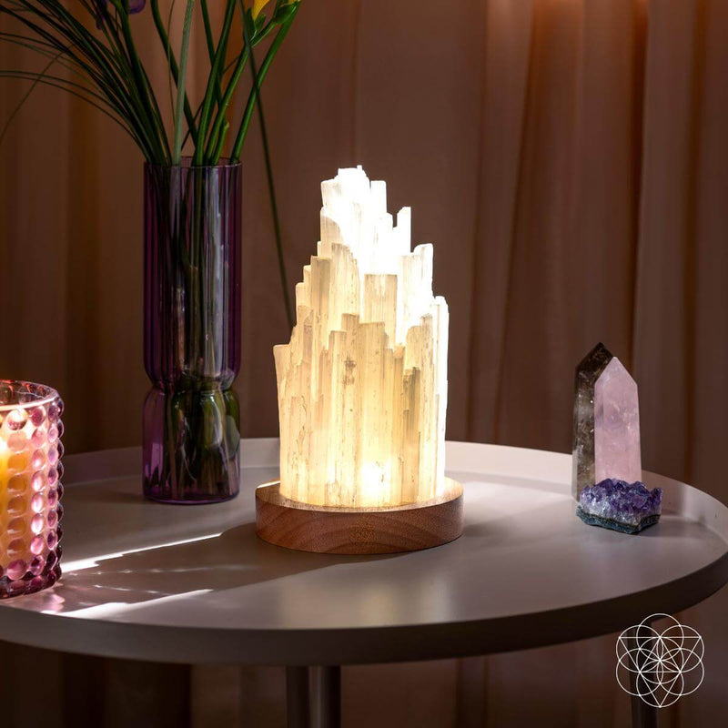 The Cleanse-All Selenite Lamp - 2 Pounds of Healing Energy 💗