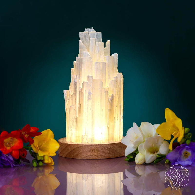 The Cleanse-All Selenite Lamp - 2 Pounds of Healing Energy 💗