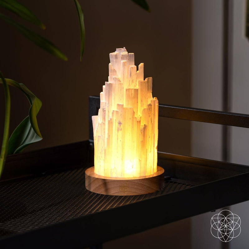 The Cleanse-All Selenite Lamp - 2 Pounds of Healing Energy 💗