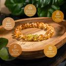 The Citrine  Pi Yao Charm Ultimate Wealth Bracelet CI578 🐉