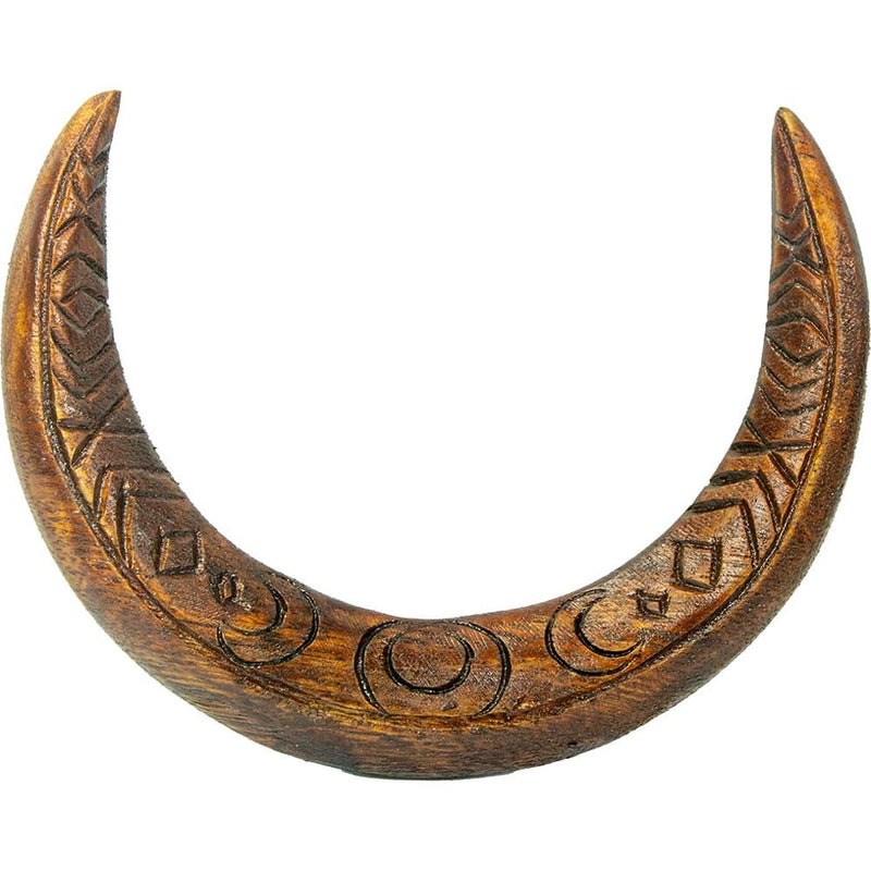 Wood Hand Carved Hair Fork FB1763 🧡