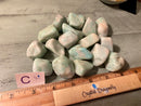 Tumbled Amazonite (Russian) - Soothing, attracts Luck & Money FB1078