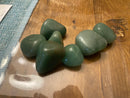 Tumbled Green Aventurine, Dark and Creamy Light - Heart Chakra, Love & Decisiveness, Extra Large and Jumbo sizes