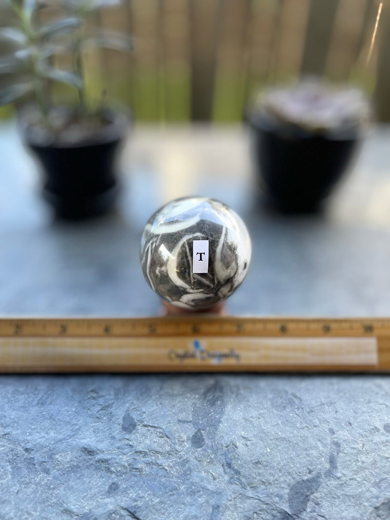 Shell Marble (aka Shellstone) Sphere FB3200