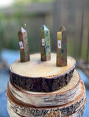 Unakite Polished Standing Generator Point (Tower) FB2889