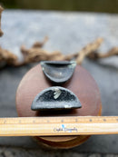 Chrysanthemum Stone Half Moon Bowls for your personal altar or sacred space