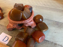 Tumbled Carnelian Free Form Shapes - Grounding, Vitality & Motivation - FB2979