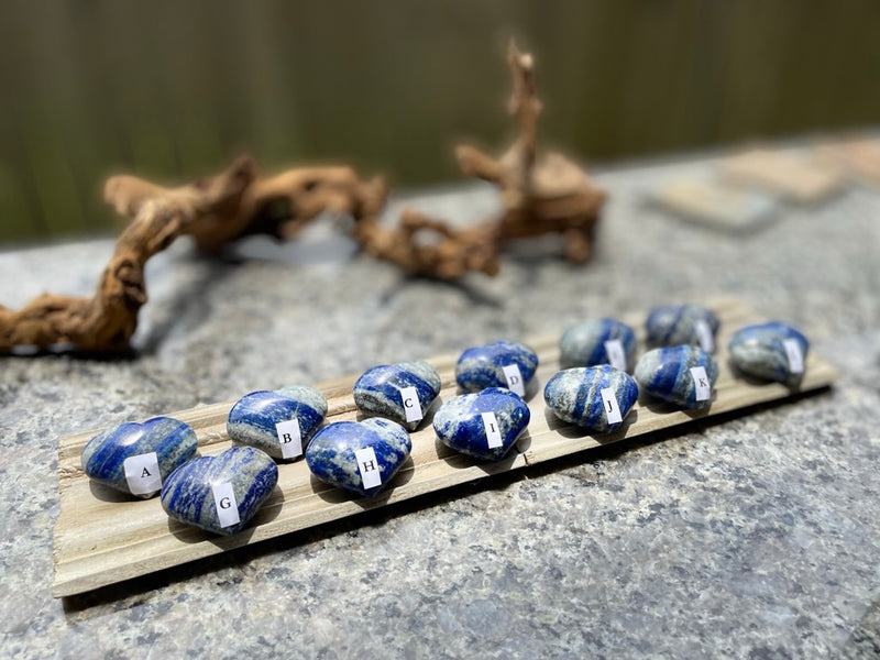Lapis Lazuli Heart, Stone of Awareness FB2267