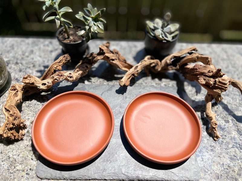 Terracotta Base / Round Dish with Lip FB2012