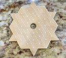 Wood Cut Out Crystal Grid Bases - FB2982