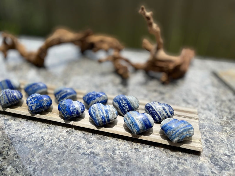 Lapis Lazuli Heart, Stone of Awareness FB2267