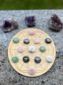 CROW Wordstone Totem / Spirit Stone Engraved on Assorted Gemstones