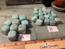 Tumbled Amazonite (Russian) - Soothing, attracts Luck & Money FB1078