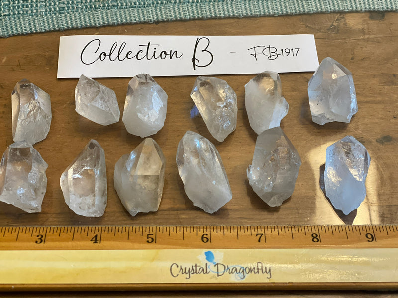 Clear Quartz Chunky 💜 High Grade 💜 Natural Points for amplifying energy FB1917 B