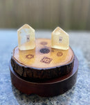 Golden / Honey Calcite Generator Point (Tower) FB1115 🌼