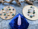 Rose Quartz Wand, Smooth rounded shape for calm, nurturing, love and the Heart Chakra FB1097