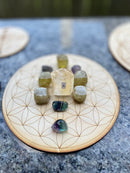 Golden / Honey Calcite Generator Point (Tower) FB1115 🌼