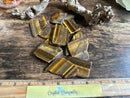 Tiger's Eye Mini Slabs - Incredibly Versatile for prosperity, clarity, calm during chaos