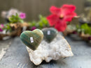 Aventurine Heart, Multi Colored from Brazil, A quality, FB2483 💚