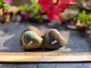 Aventurine Heart, Multi Colored from Brazil, A quality, FB2483 💚