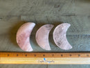 Rose Quartz Crescent Moon FB2942
