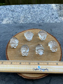 Frog Totem/Spirit Animal Carving, Hand Carved in Clear Quartz FB1062