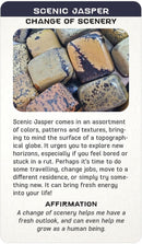 Crystal Message Cards Boxed Collection with Tumbled Stone in Velvet Pouch FB3215