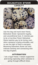 Crystal Message Cards Boxed Collection with Tumbled Stone in Velvet Pouch FB3215