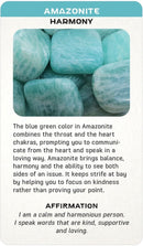 Crystal Message Cards Boxed Collection with Tumbled Stone in Velvet Pouch FB3215