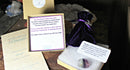 Dragonfly Gem Pouch -Fluorite-Gift for Focus, Memory, Clarity, Concentration