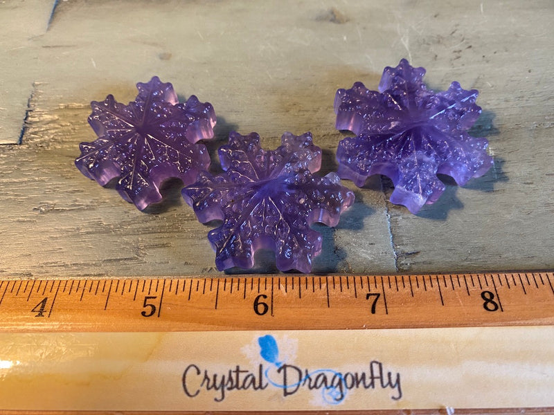 Purple Fluorite Snowflake FB2375