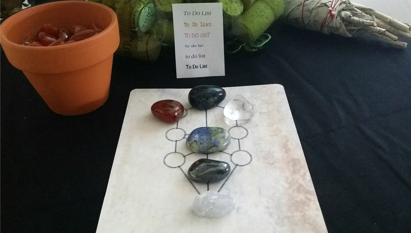 Get it Done! Crystal Grid Collection for motivation and action