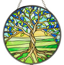 Glass Sun Catcher, Metatron, Tree of Life or Chakra Sri Yantra, FB1818 🎀