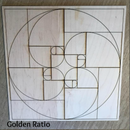 Wood Cut Out Patterns Crystal Grid Bases; FB1502