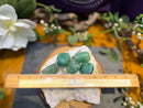 Tumbled Green Aventurine, Dark and Creamy Light - Heart Chakra, Love & Decisiveness, Extra Large and Jumbo sizes