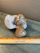 Marrakesh Jasper Carved Hearts FB1332 🏜️