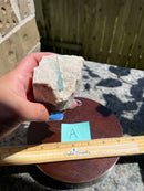 Aquamarine with Feldspar Rough from Brazil FB2847 🌸