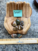 Desert Jasper Heart (Polychrome Hearts) from Madagascar FB1845 🦜