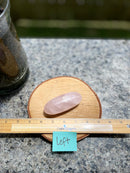 Rose Quartz Carving, Traditional Lingam Shape FB1103