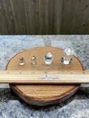 Clear Quartz Polished Standing Points from Brazil, Water Clear, Stone of Power FB3204 🪭