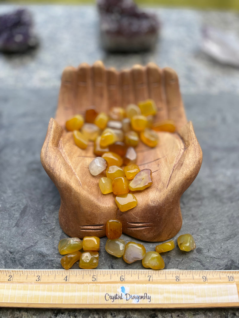 Tumbled Yellow Agate - Joy, Prosperity, & Abundance