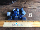 Tumbled Lapis Lazuli, cube like shapes - Stone of Awareness, Depression, Grief, Inner Power &Third Eye