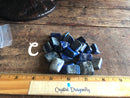 Tumbled Lapis Lazuli, cube like shapes - Stone of Awareness, Depression, Grief, Inner Power &Third Eye