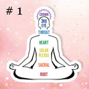 Stickers:  Crystals, Chakra & Energy Themes FB3292